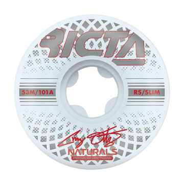  RICTA WHEELS (JEU DE 4) 53MM ORTIZ REFLECTIVE NAT SLIM 101A