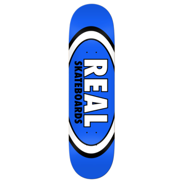 REAL REAL DECK TEAM CLASSIC OVAL BLUE 8.5 X 31.85