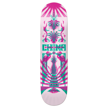 REAL REAL DECK CHIMA PASSAGES PINK 8.38 X 32.25