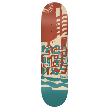 ZERO REAL DECK BRIAN BARNECLO MASON GREEN 8.28 X 31.7