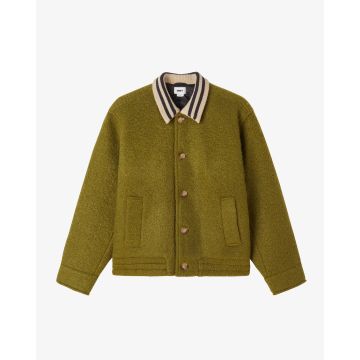 SAUNDERS BLOUSON JACKET moss green