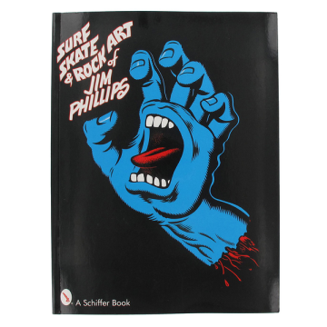 SANTA CRUZ SANTA CRUZ BOOK THE ART OF JIM PHILLIPS (SURF SKATE ROCK)