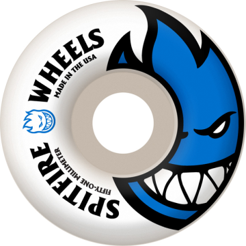 SPITFIRE BIGHEAD WHEELS white blue 51mm