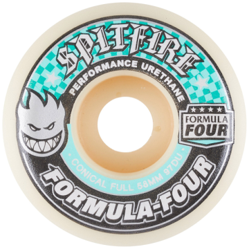 SPITFIRE SPITFIRE WHEELS (JEU DE 4) 58MM F4 97D CONICAL FULL NATURAL