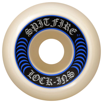 SPITFIRE SPITFIRE WHEELS (JEU DE 4) 57MM F4 99 LOCK-INS NATURAL