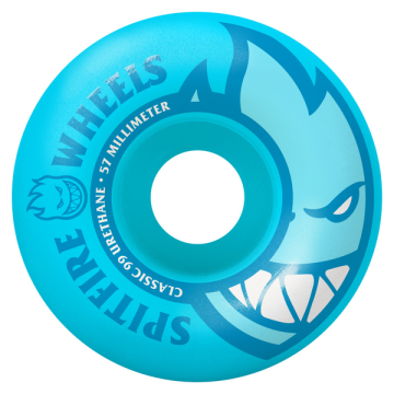 SPITFIRE SPITFIRE WHEELS (JEU DE 4) 57MM CLASSIC NEON BIGHEAD BLUE