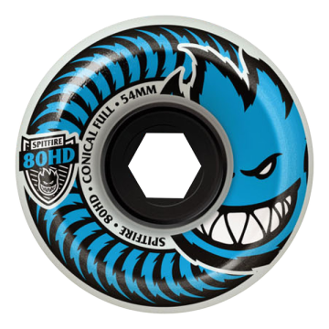 SPITFIRE SPITFIRE WHEELS (JEU DE 4) 54MM 80HD CONICAL FULL NATURAL