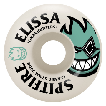 SPITFIRE SPITFIRE WHEELS (JEU DE 4) 52MM CLASSIC 99 ELISSA GNARHUNTER