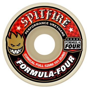SPITFIRE SPITFIRE WHEELS (JEU DE 4) 52MM F4 101D CONCL FULL