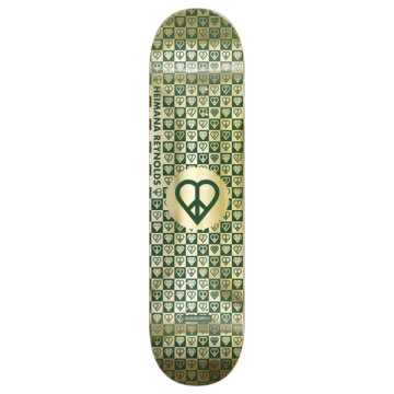 THE HEART SUPPLY THE HEART SUPPLY DECK HEIMANA TRINITY GOLD FOIL 8.25