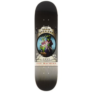 TOY MACHINE TOY MACHINE DECK 8.25 X 31.88 AXEL BRAIN STEALER