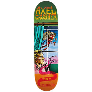 TOY MACHINE TOY MACHINE DECK 8.38 X 32 AXEL WINDOW