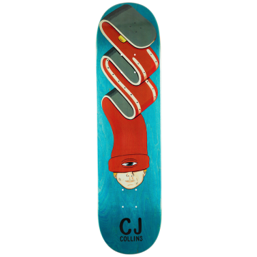 TOY MACHINE TOY MACHINE DECK 8.0 X 31.875 COLLINS SKATE BEANIE