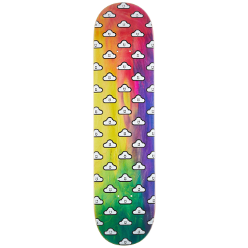 THANK YOU THANK YOU DECK TIE DYE WOODGRAIN GOOD CLOUDS 8.0 TIE DYE