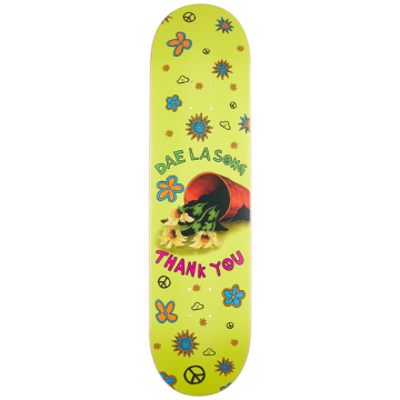 THANK YOU THANK YOU DECK DE LA SONG 8.25 YELLOW