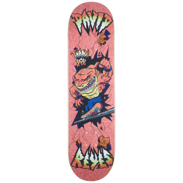 THANK YOU THANK YOU DECK DAVID REYES SHARK TOOTH 8.0 RED