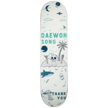 THANK YOU THANK YOU DECK DAEWON SONG CAST AWAY 7.75 GREEN
