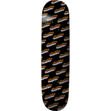 THANK YOU THANK YOU DECK RETRO 8.5 BLACK