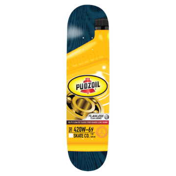 THANK YOU THANK YOU DECK TOREY PUDWILL OIL 8.5 YELLOW