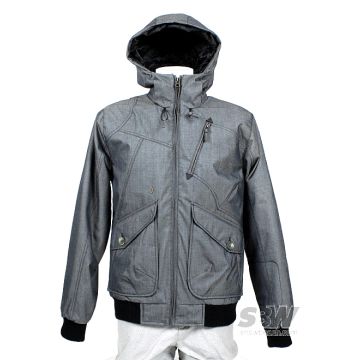 VOLCOM CAVELIER 2 JACKET dark grey 2