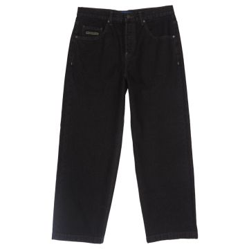 DC WORKER BAGGY DENIM black tint