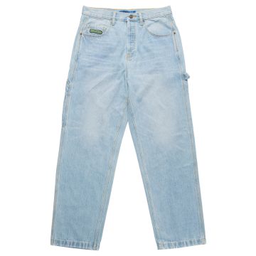 WORKER BAGGY CARPENTER DENIM indigo wash