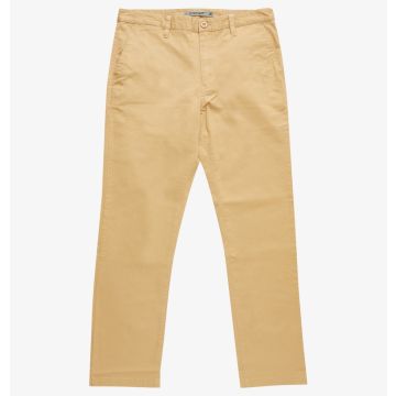 WORKER STRAIGHT CHINO PANT khaki
